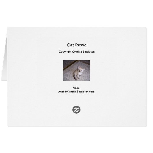 Cat Picnic (Back Horizontal)