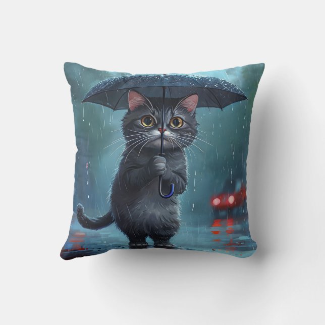 Cat pillow cushion (Back)