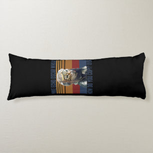 Cat Pilot Mike Echo Oscar Whisky Costume Gift Body Pillow