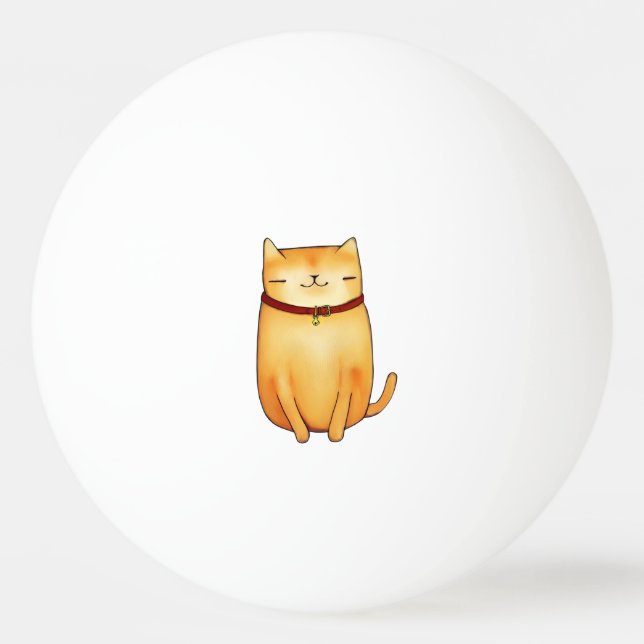 Cat Ping Pong Ball (Front)