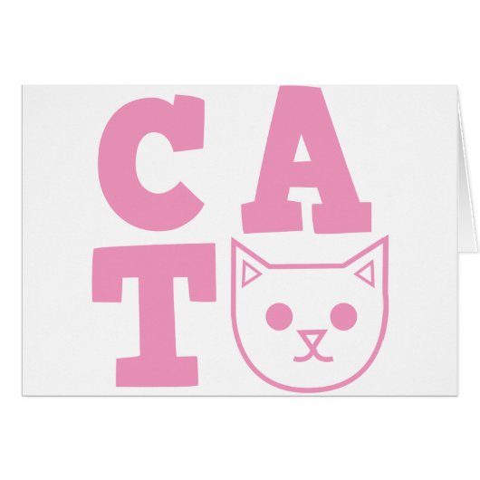 CAT pink Cards (Front Horizontal)