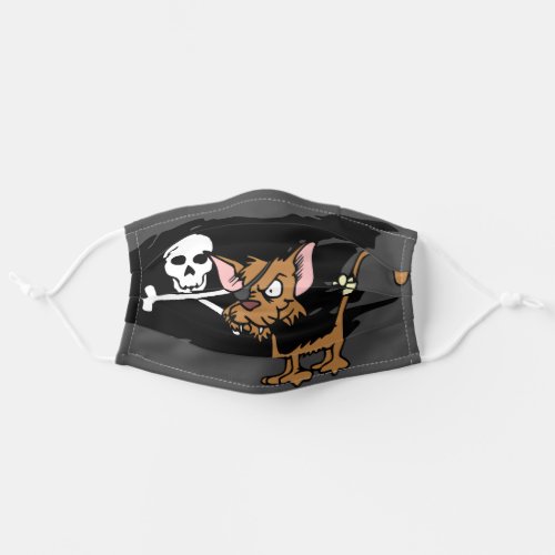 Cat Pirate Adult Cloth Face Mask