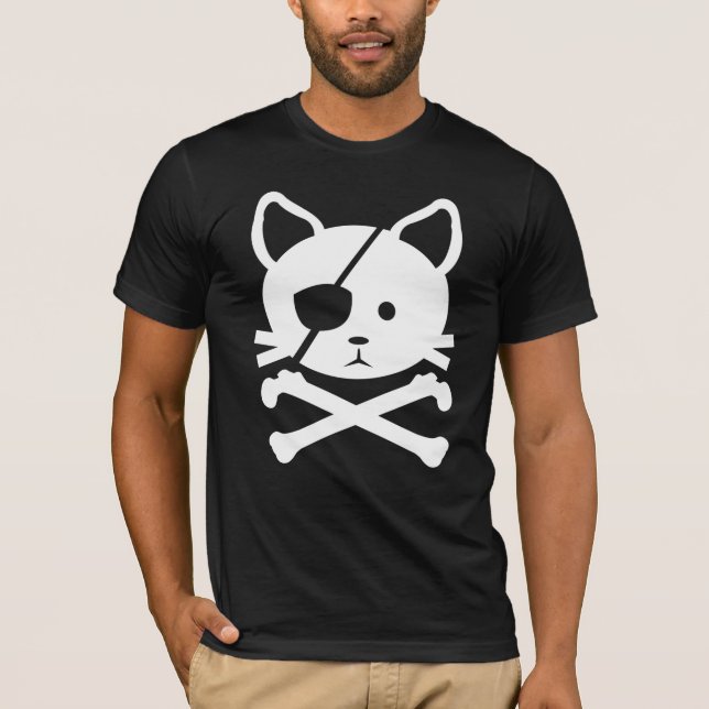 Cat Pirate T-Shirt (Front)