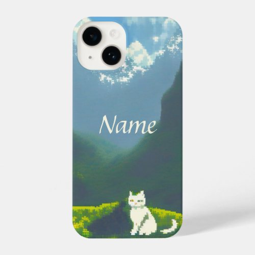 Cat pixelartCat Lovers Gifts Case_Mate iPhone 14 Case