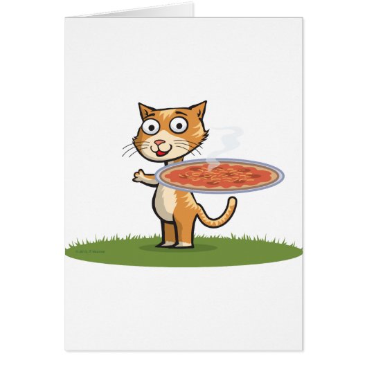 Cat Pizza Cards (Front)
