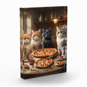 Cat Pizza Night, Photo Block