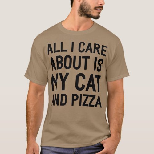 Cat Pizza T_Shirt