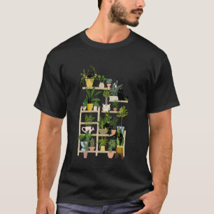 Cat Plant Garden, Crazy Cat And Plant Lady, Garden T-Shirt