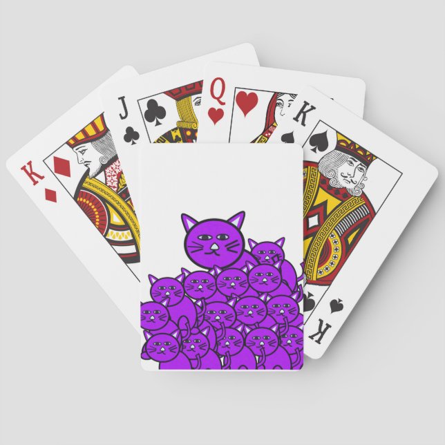 Cat Playing Card Deck (Back)