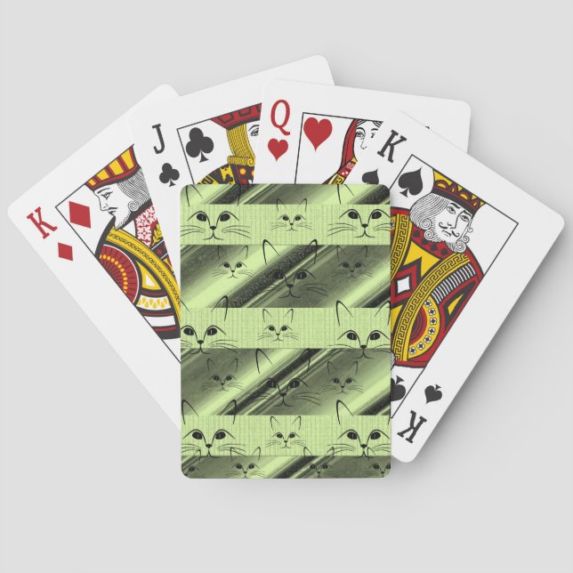 Cat Playing Card Deck (Back)