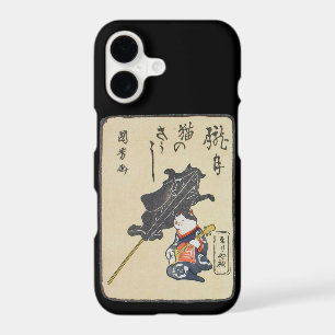 Cat Playing Guitar, Kuniyoshi, Ukiyoe iPhone 17 Case