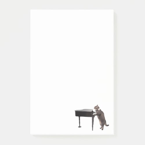 Cat Playing Piano Post_it Notes