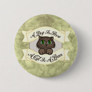 Cat Poem Button