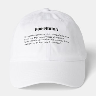Cat Poo-Phoria Hat