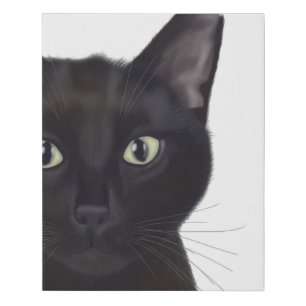 Cat, Portrait of Gus Faux Canvas Print