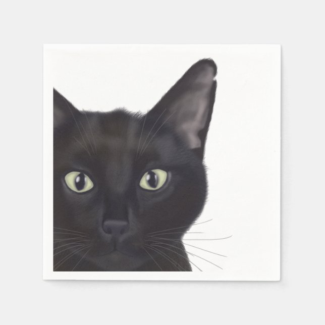 Cat, Portrait of Gus Napkins (Front)