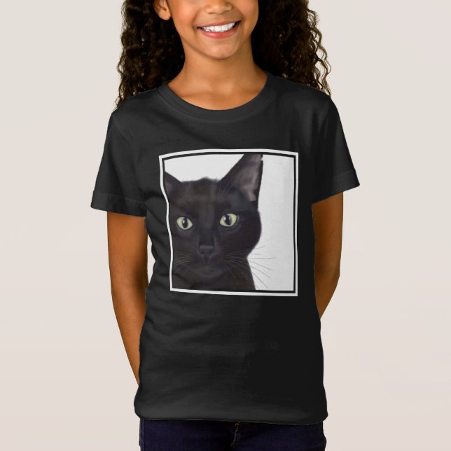 Cat, Portrait of Gus T-Shirt (Front)