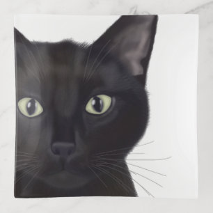 Cat, Portrait of Gus Trinket Tray