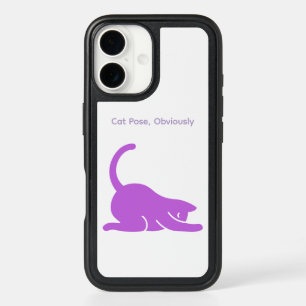 Cat Pose, Obviously Purple Cat OtterBox Case