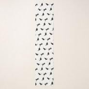 Cat Poses Pattern Cat Lover Scarf at Zazzle