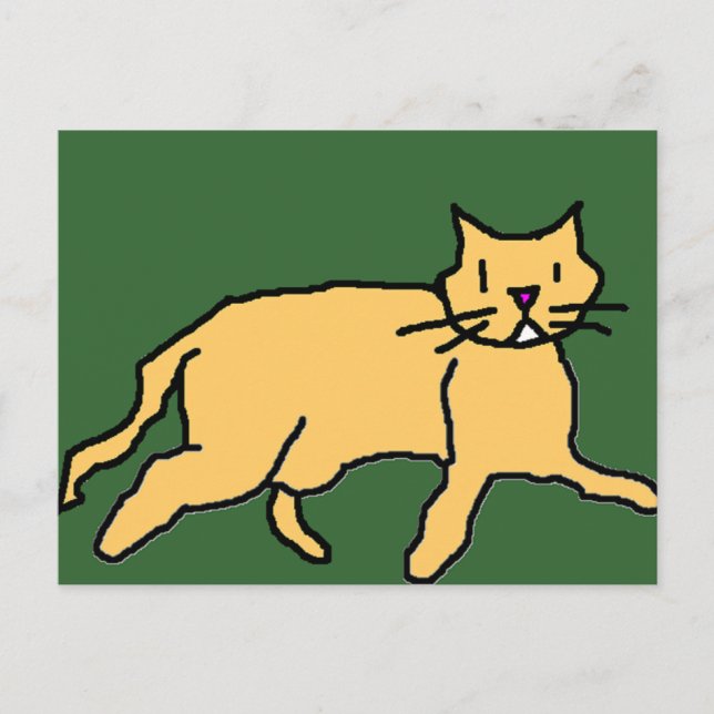 Cat Postcard (Front)