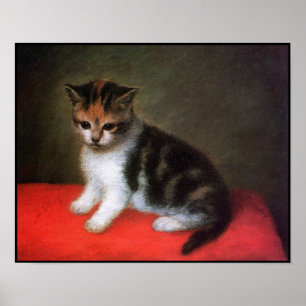 Cat Poster: Kitten Painting by George Stubbs Poster
