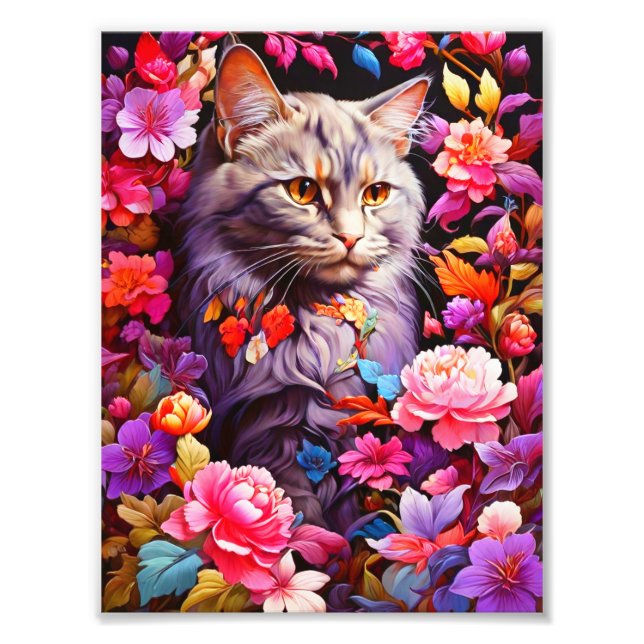 Cat Poster - Wall Art Decor (Front)