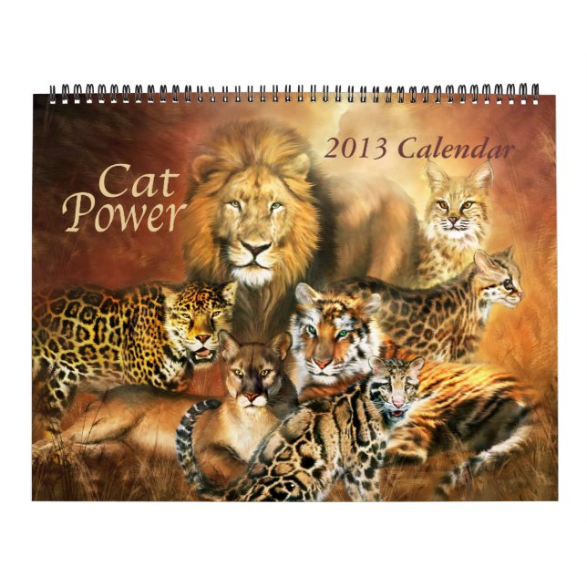 Cat Power Art Calendar 2013 (Cover)