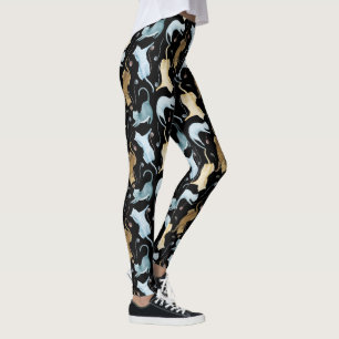 Cat Print Leggings