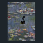 Cat Print Monet Water Lilies<br><div class="desc">Cat Print Monet Water Lilies 2</div>