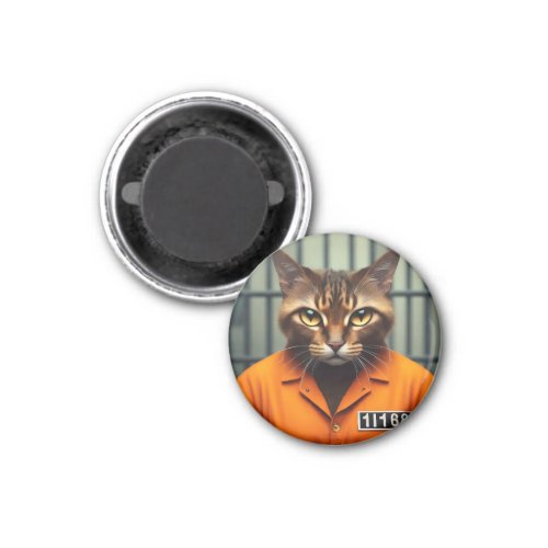 Cat Prisoner 11168  Magnet