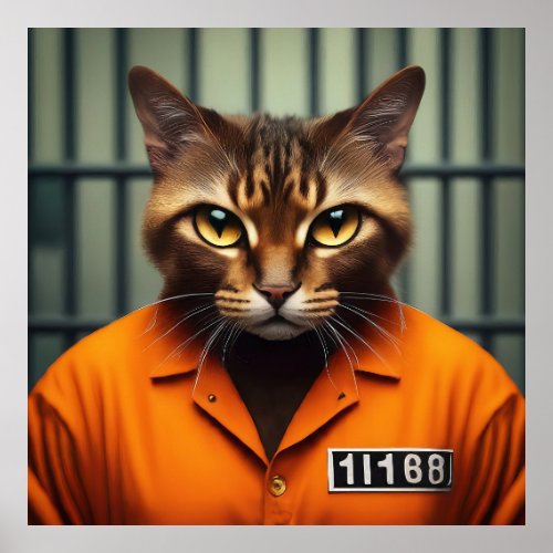 Cat Prisoner 11168  Poster