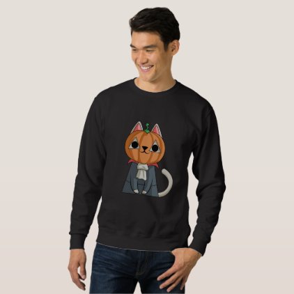 Cat pumpkin Halloween Funny Halloween Gift Shirt