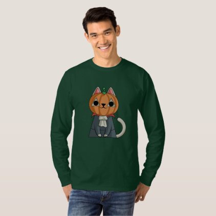 Cat pumpkin Halloween Funny Halloween Gift Shirt