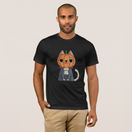 Cat pumpkin Halloween Funny Halloween Gift Shirt