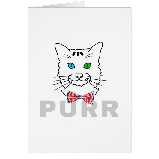 Cat Purr Cards (Front)