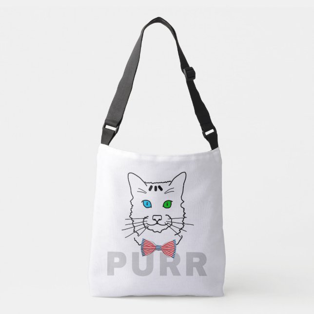 Cat Purr Crossbody Bag (Front)
