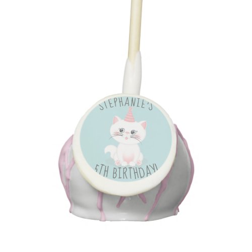 Cat Purr_fect Day Birthday Cake Pops