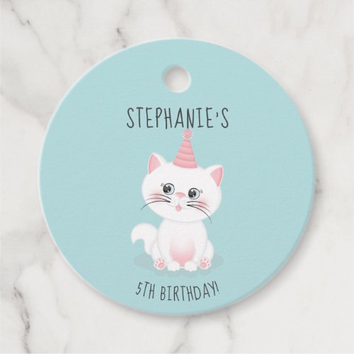 Cat Purr_fect Day Birthday Favor Tags