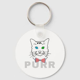 Cat Purr Keychain