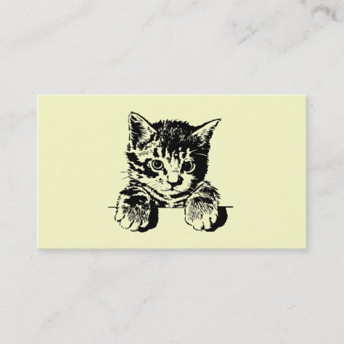 Cat PURRfection Business Card