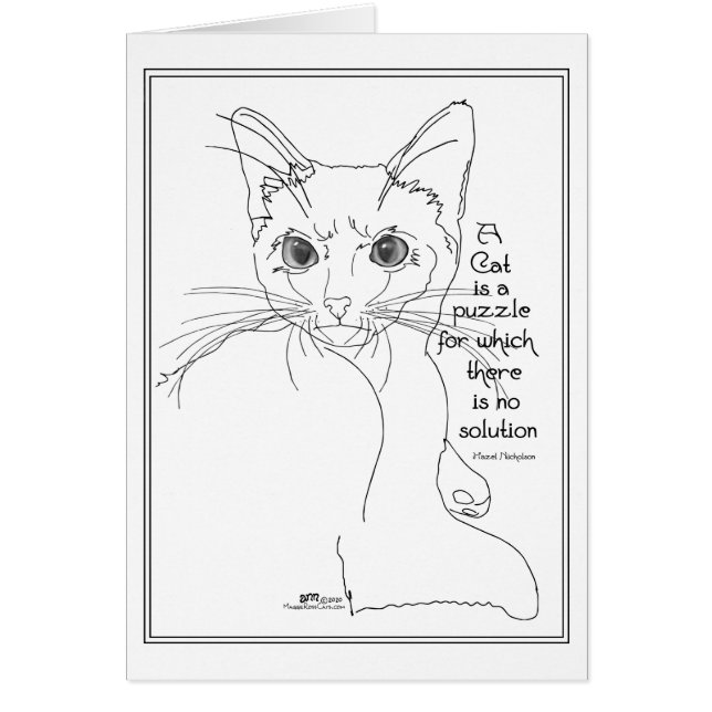 Cat Puzzle Cards (Front)
