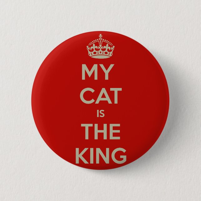 Cat Qoute Button (Front)