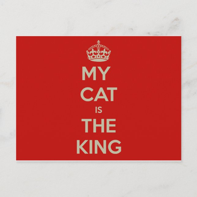 Cat Qoute Postcard (Front)