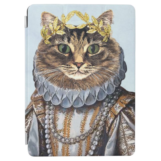 Cat Queen 2 iPad Air Cover (Front)