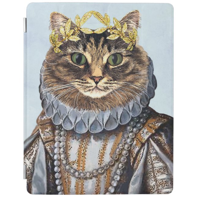 Cat Queen 2 iPad Air Cover (Front)
