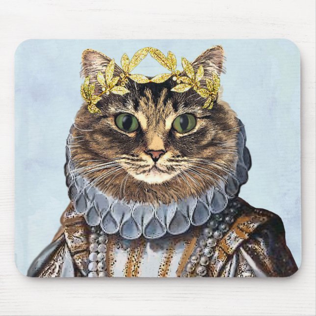 Cat Queen 2 Mouse Pad (Front)