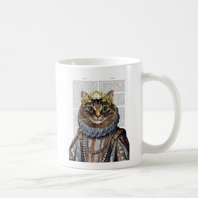 Cat Queen Coffee Mug (Right)