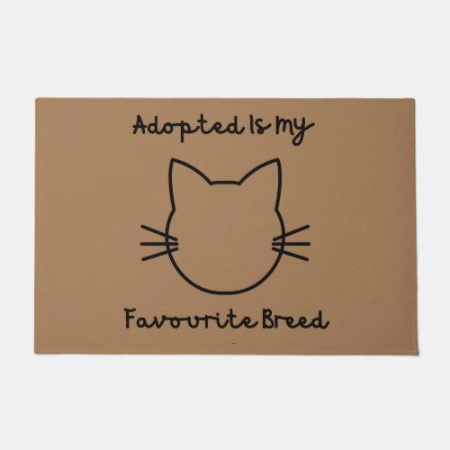 Cat Quote Doormat  Add Feline Touch to Your Home