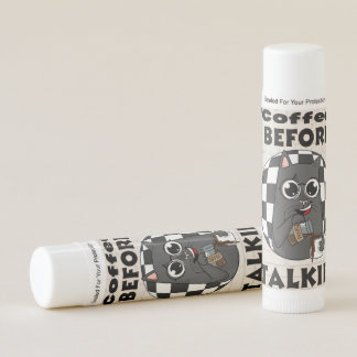 cat quote lip balm